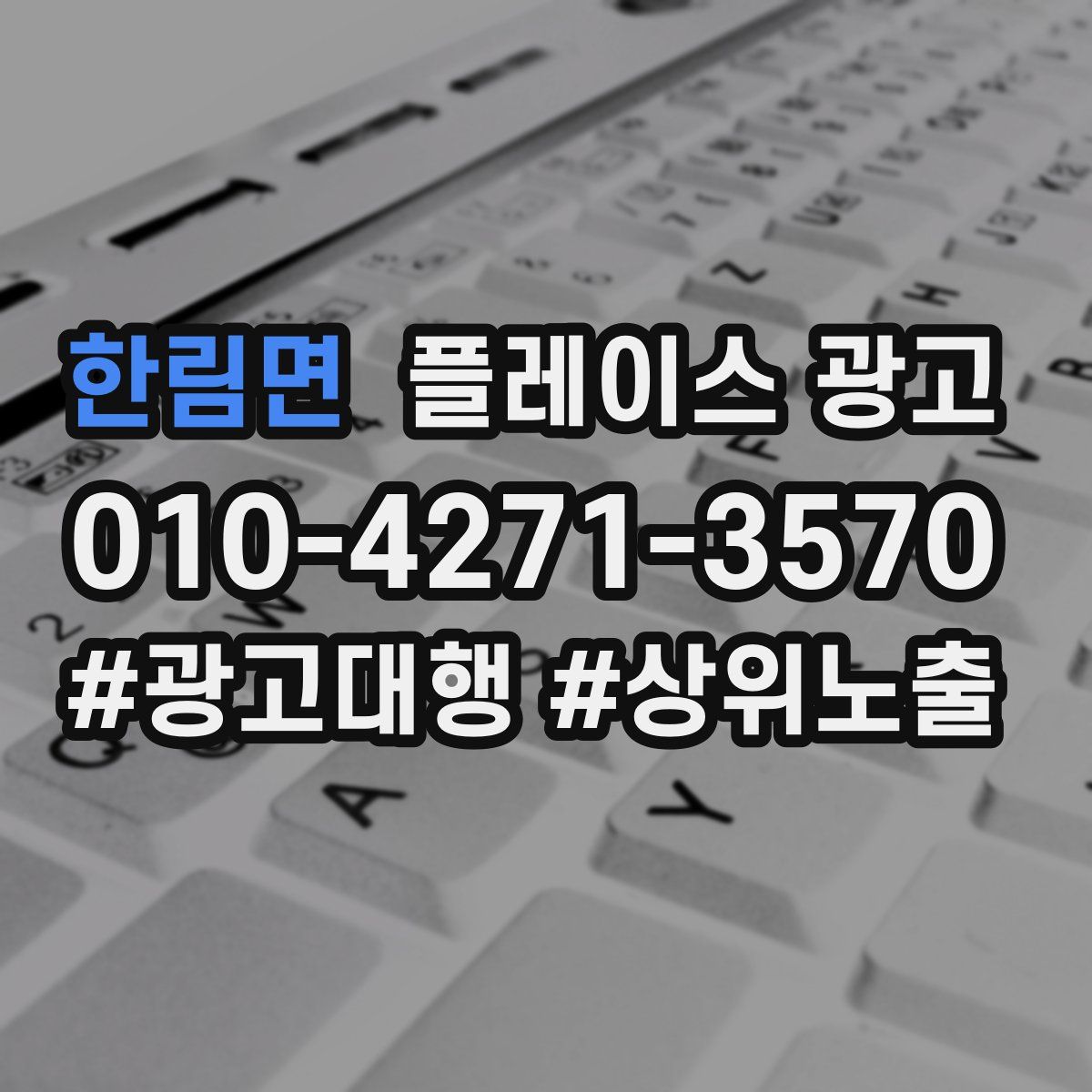 한림면 플레이스 광고