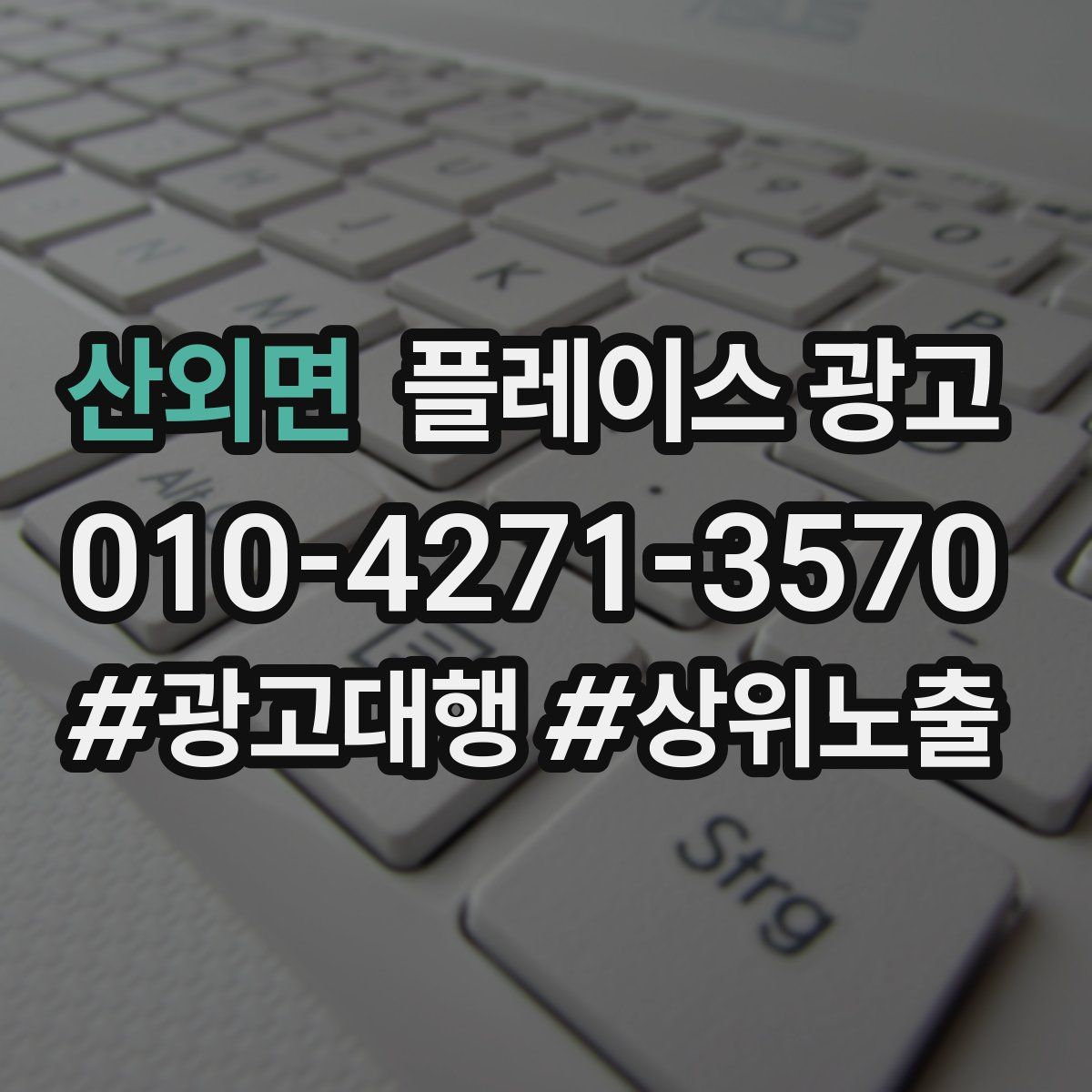 산외면 플레이스 광고