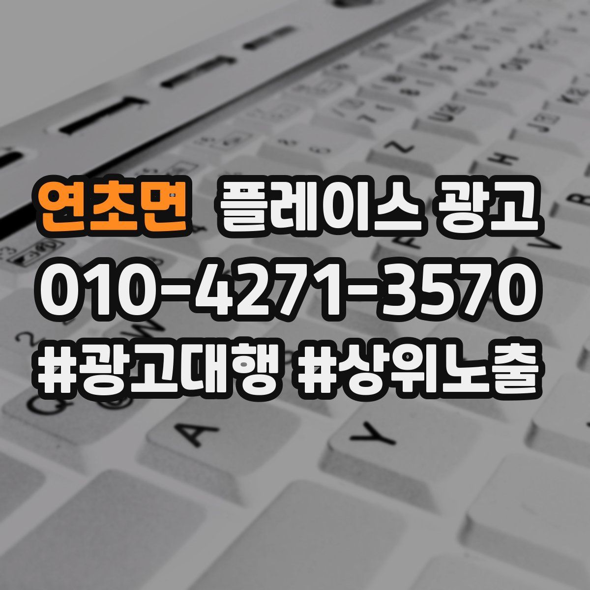 연초면 플레이스 광고