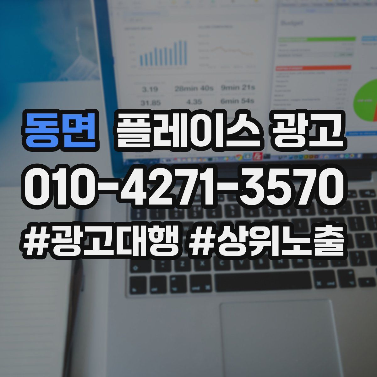 동면 플레이스 광고