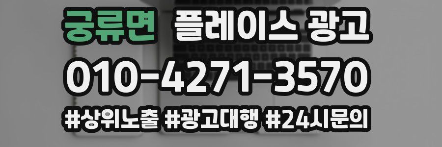 궁류면 플레이스 광고