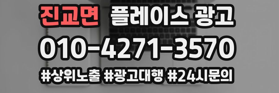 진교면 플레이스 광고