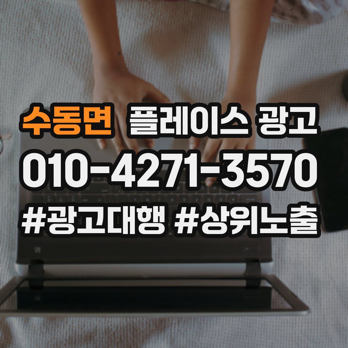 수동면 플레이스 광고