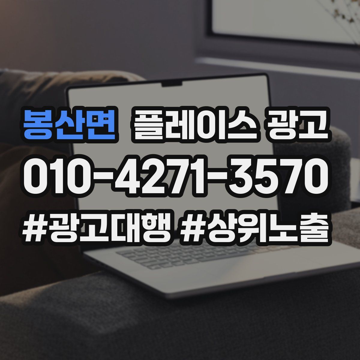 봉산면 플레이스 광고