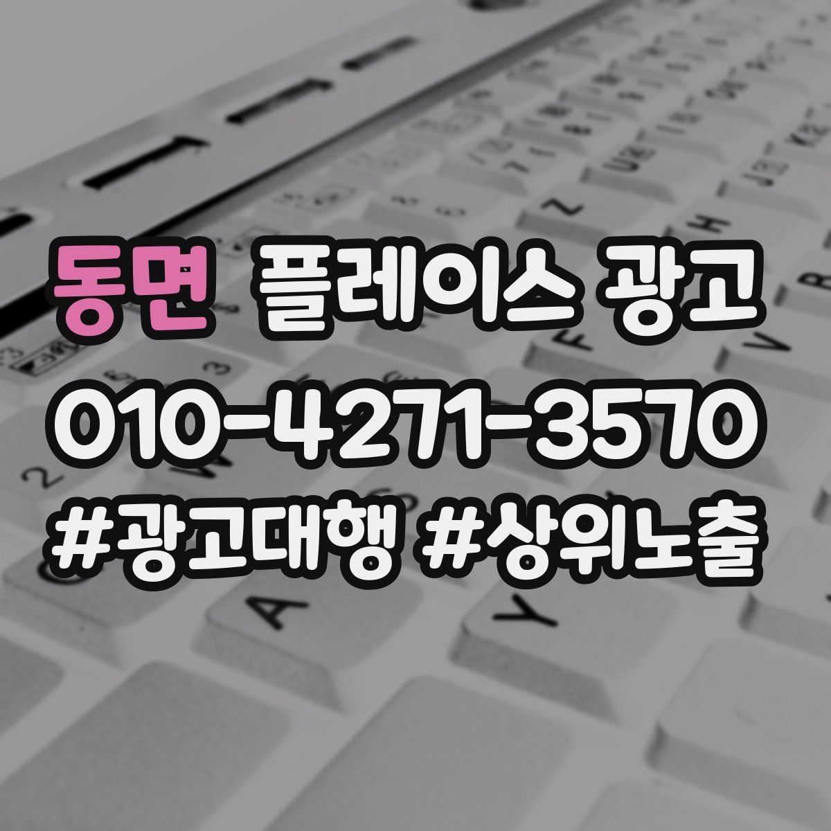 동면 플레이스 광고