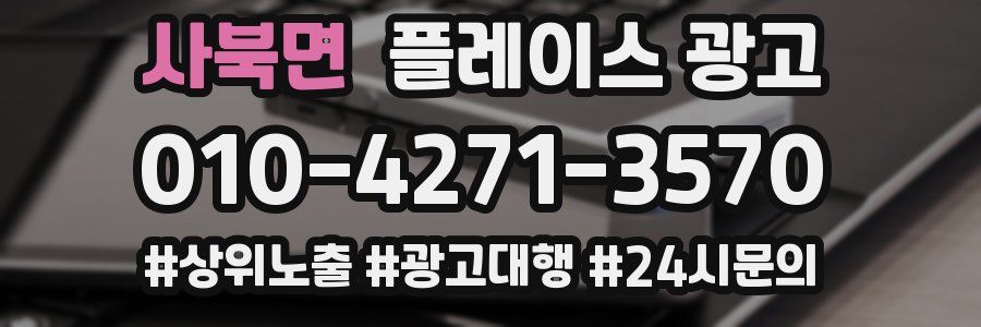 사북면 플레이스 광고