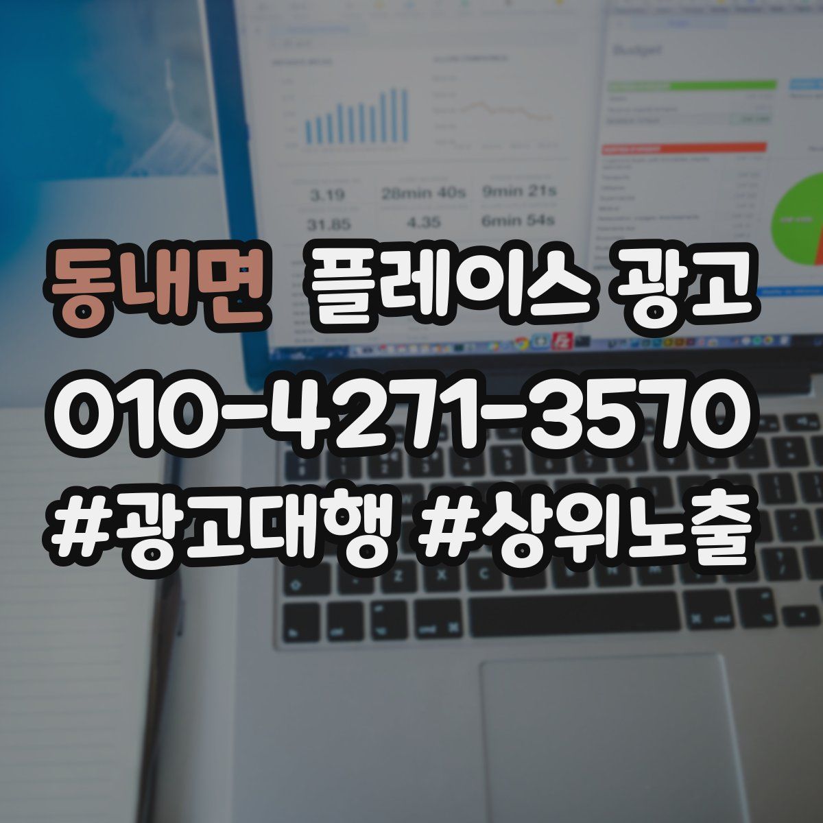 동내면 플레이스 광고