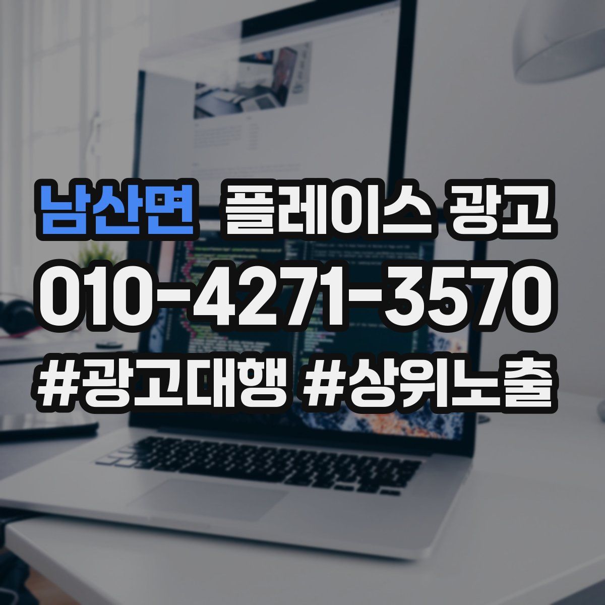 남산면 플레이스 광고