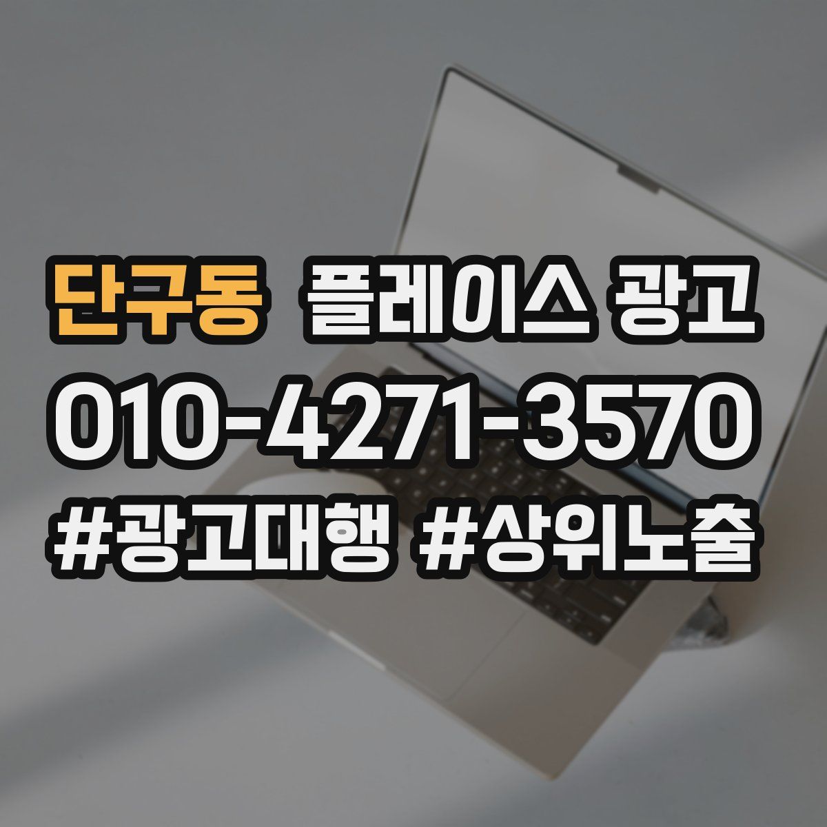 단구동 플레이스 광고
