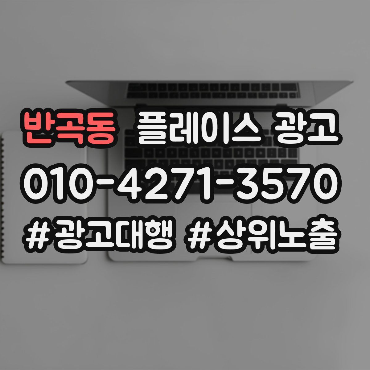 반곡동 플레이스 광고