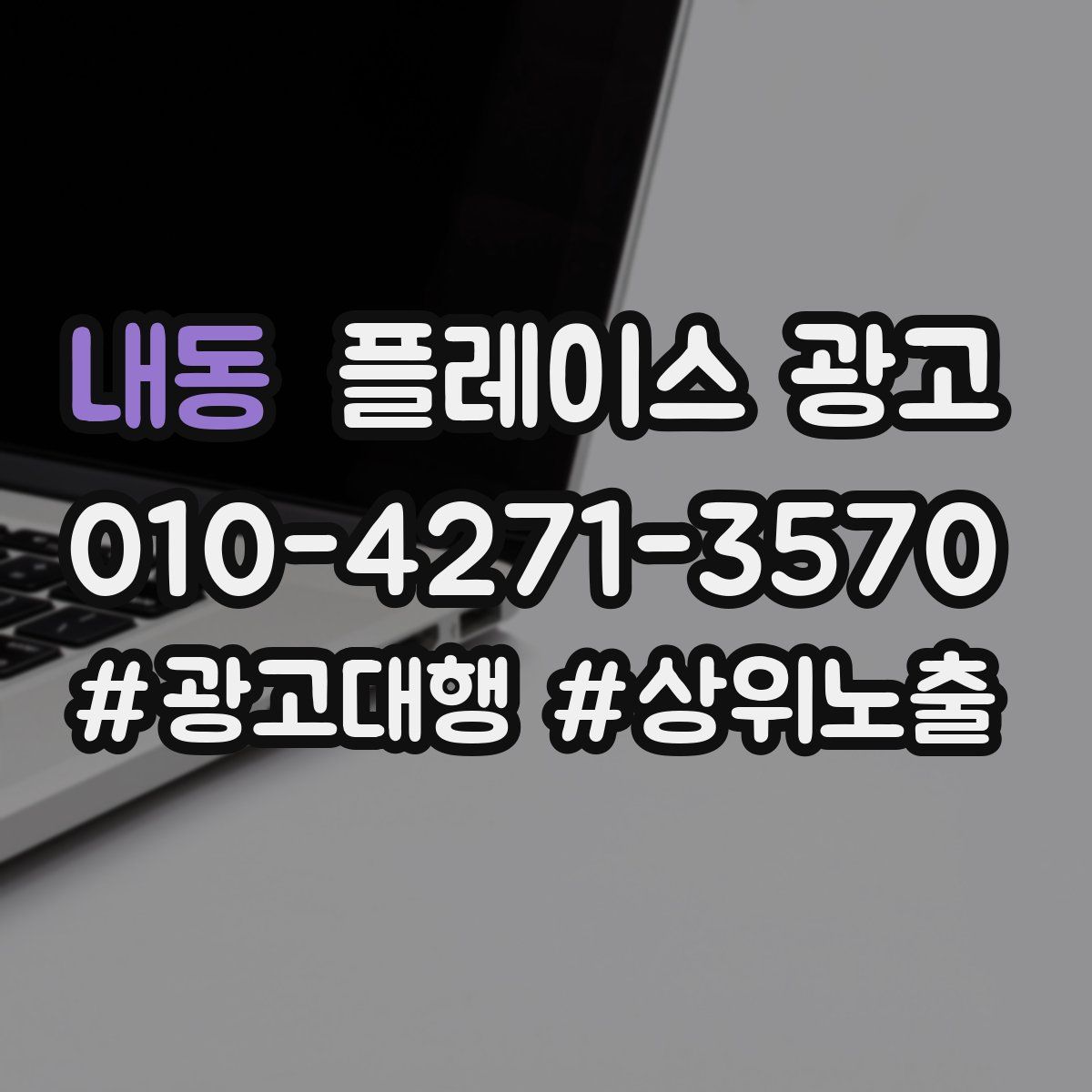 내동 플레이스 광고