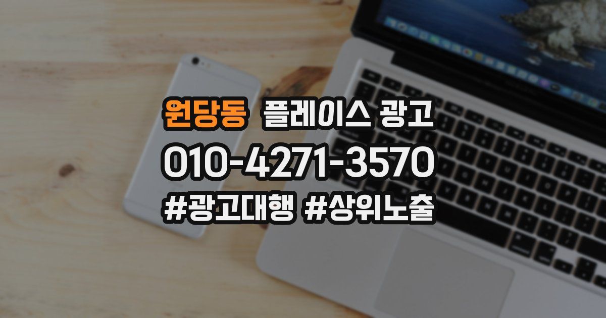 원당동 플레이스 광고