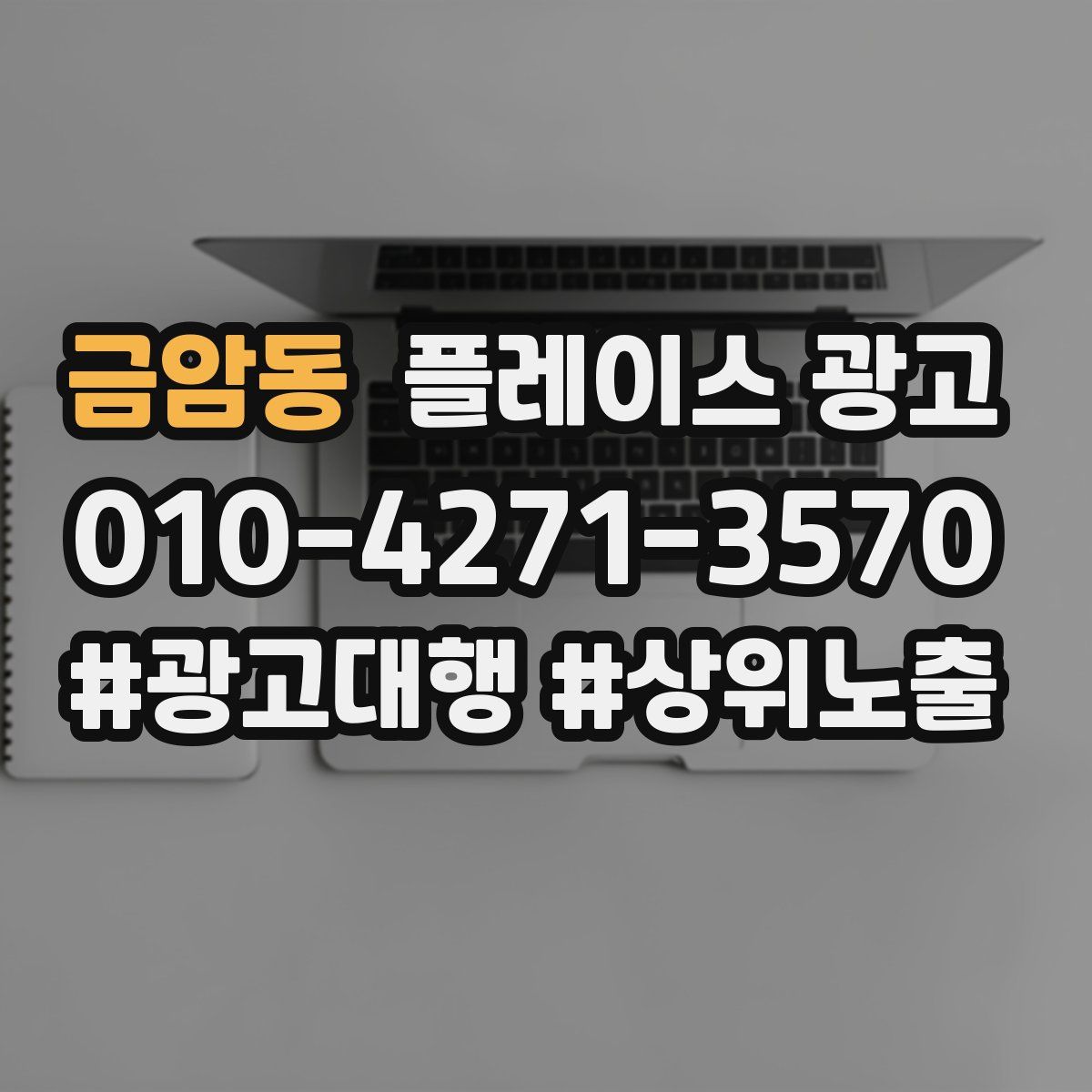 금암동 플레이스 광고