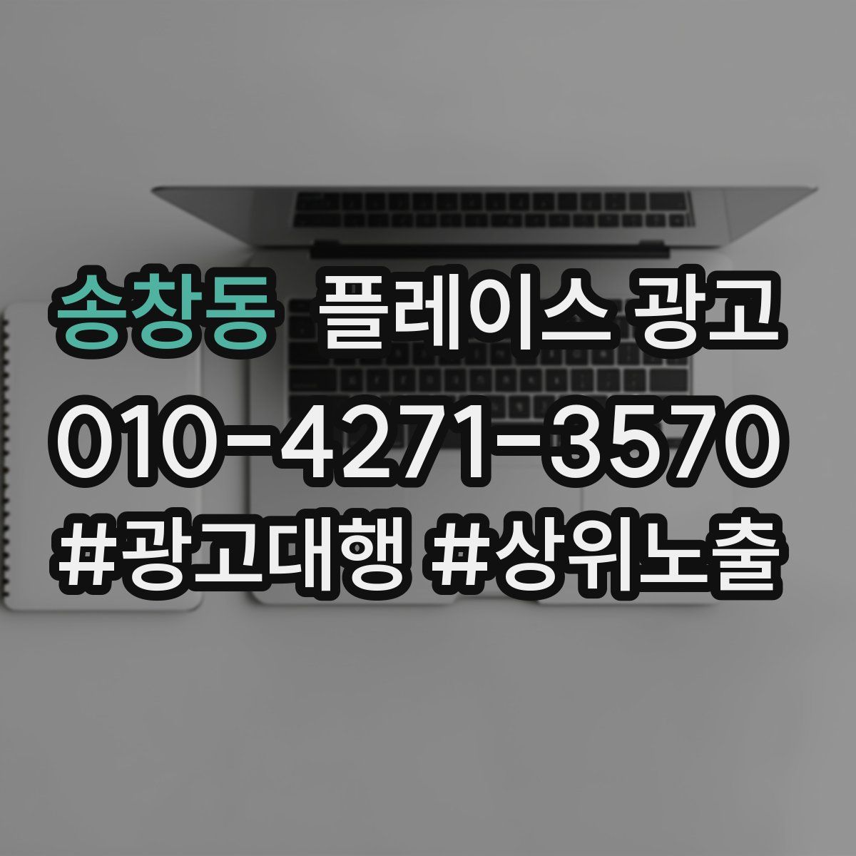 송창동 플레이스 광고