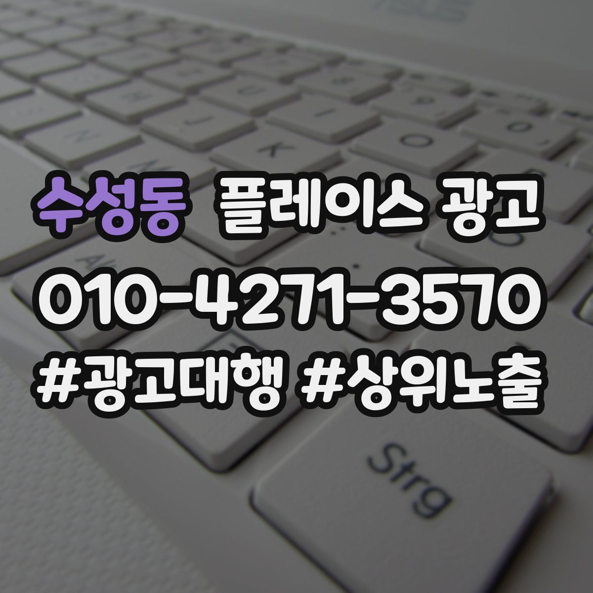 수성동 플레이스 광고