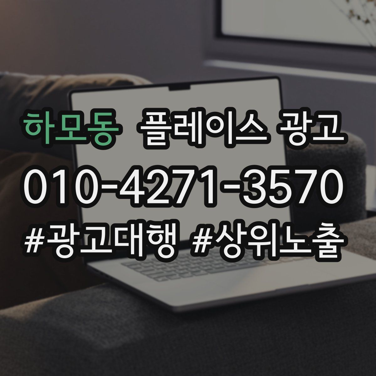 하모동 플레이스 광고