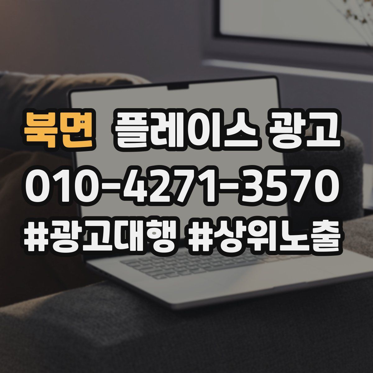 북면 플레이스 광고