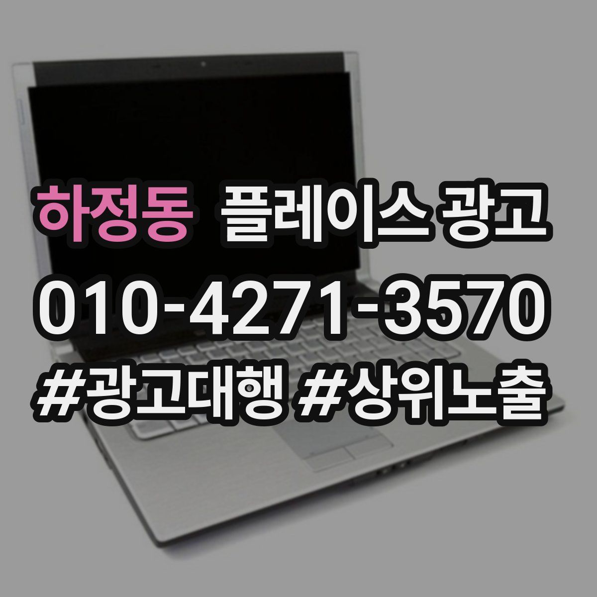 하정동 플레이스 광고