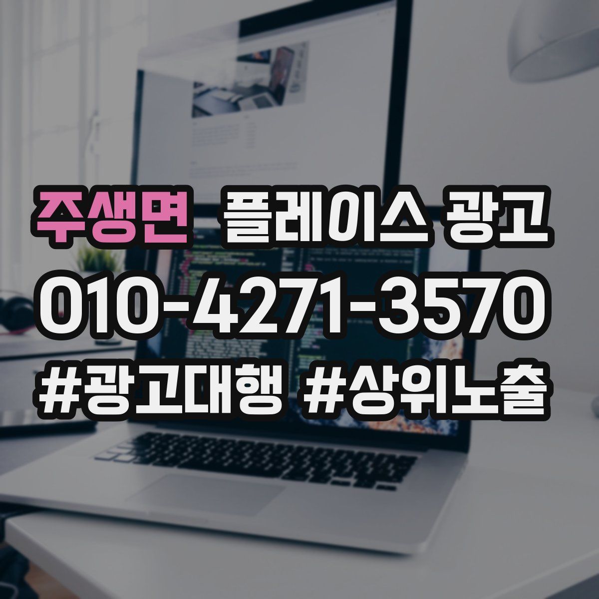 주생면 플레이스 광고