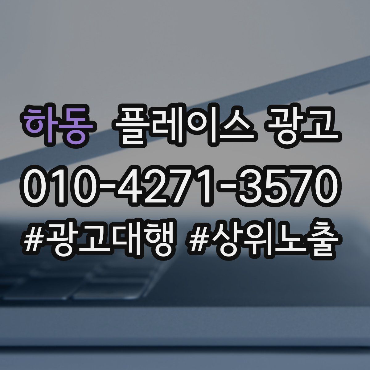 하동 플레이스 광고