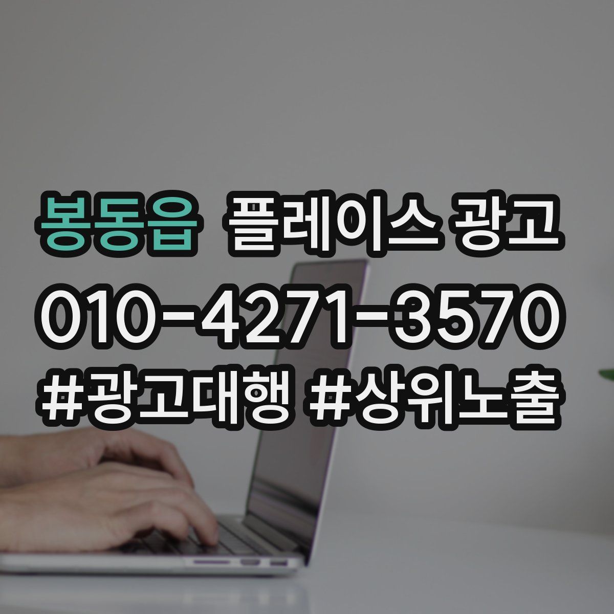 봉동읍 플레이스 광고