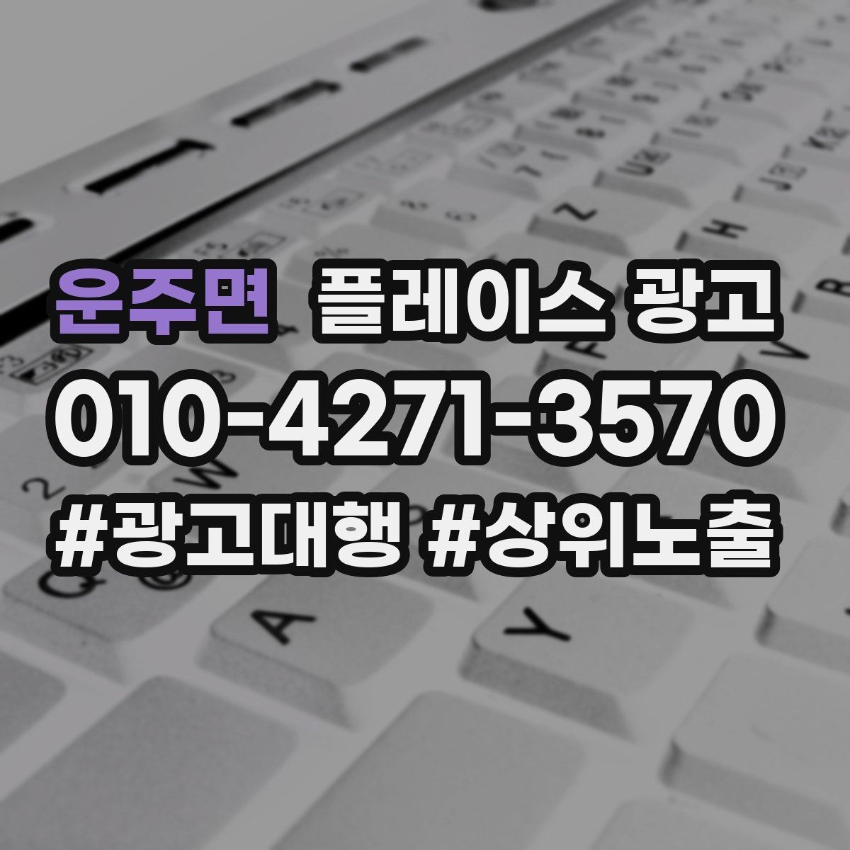 운주면 플레이스 광고 리포트에서 숫자보다 중요한 해석
