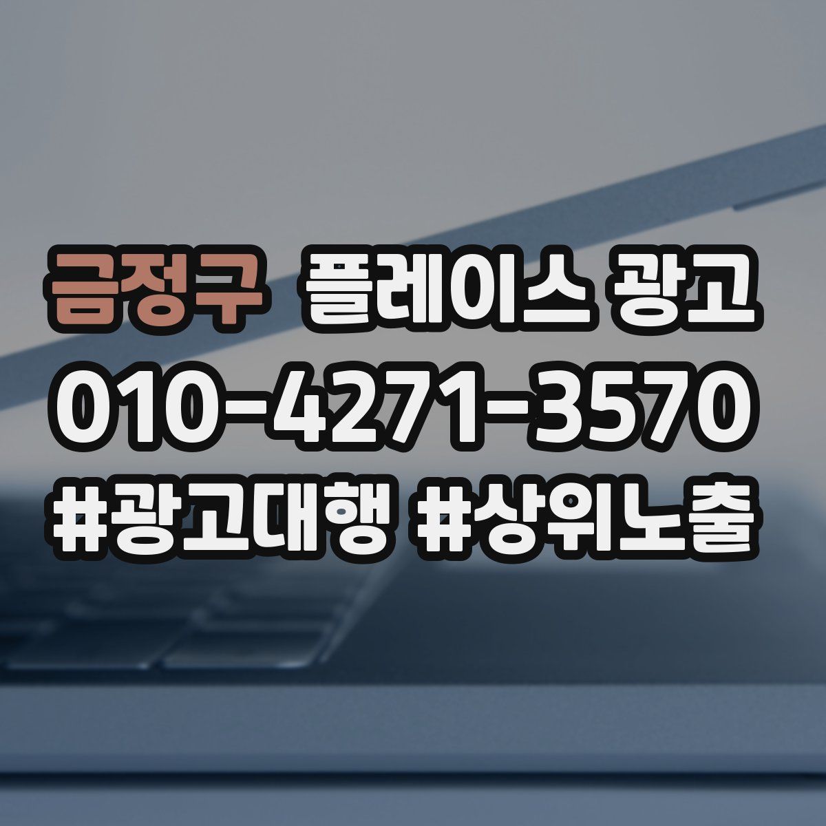 금정구 플레이스 광고