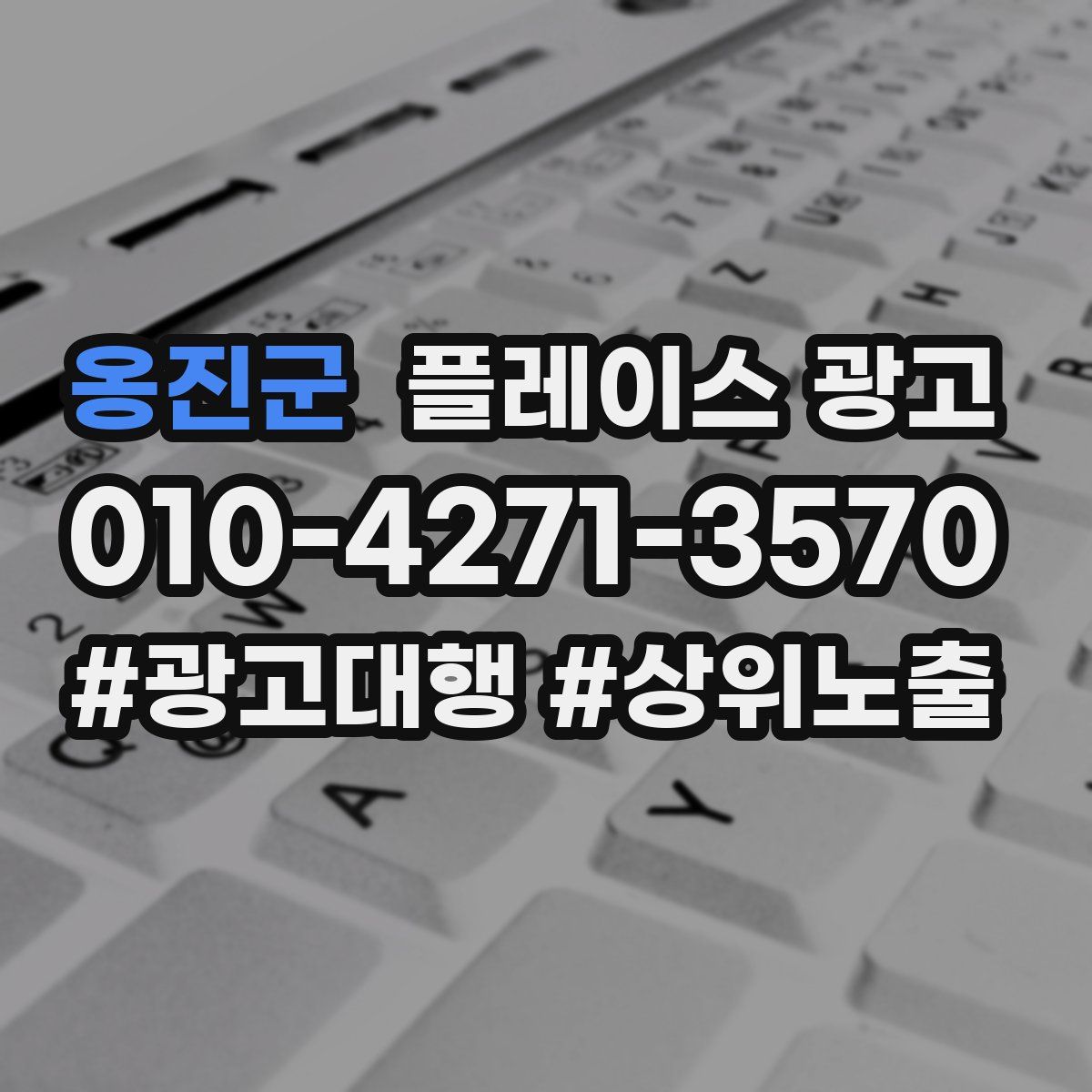 옹진군 플레이스 광고