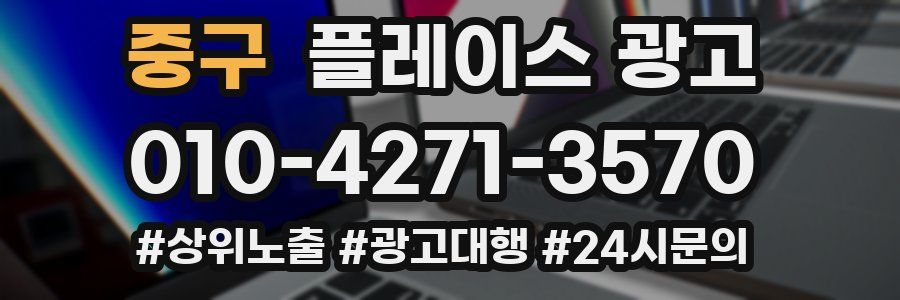 중구 플레이스 광고