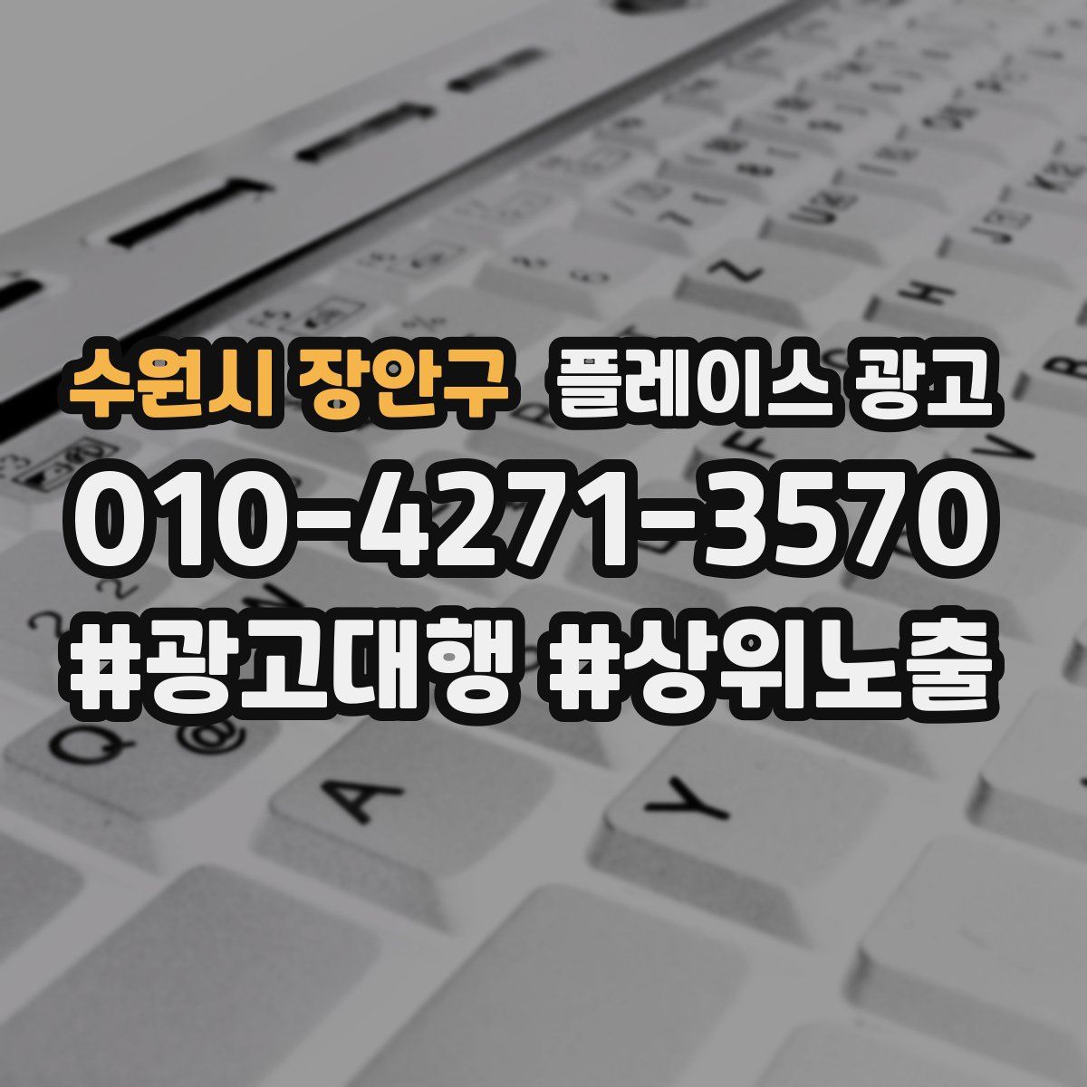 수원시 장안구 플레이스 광고