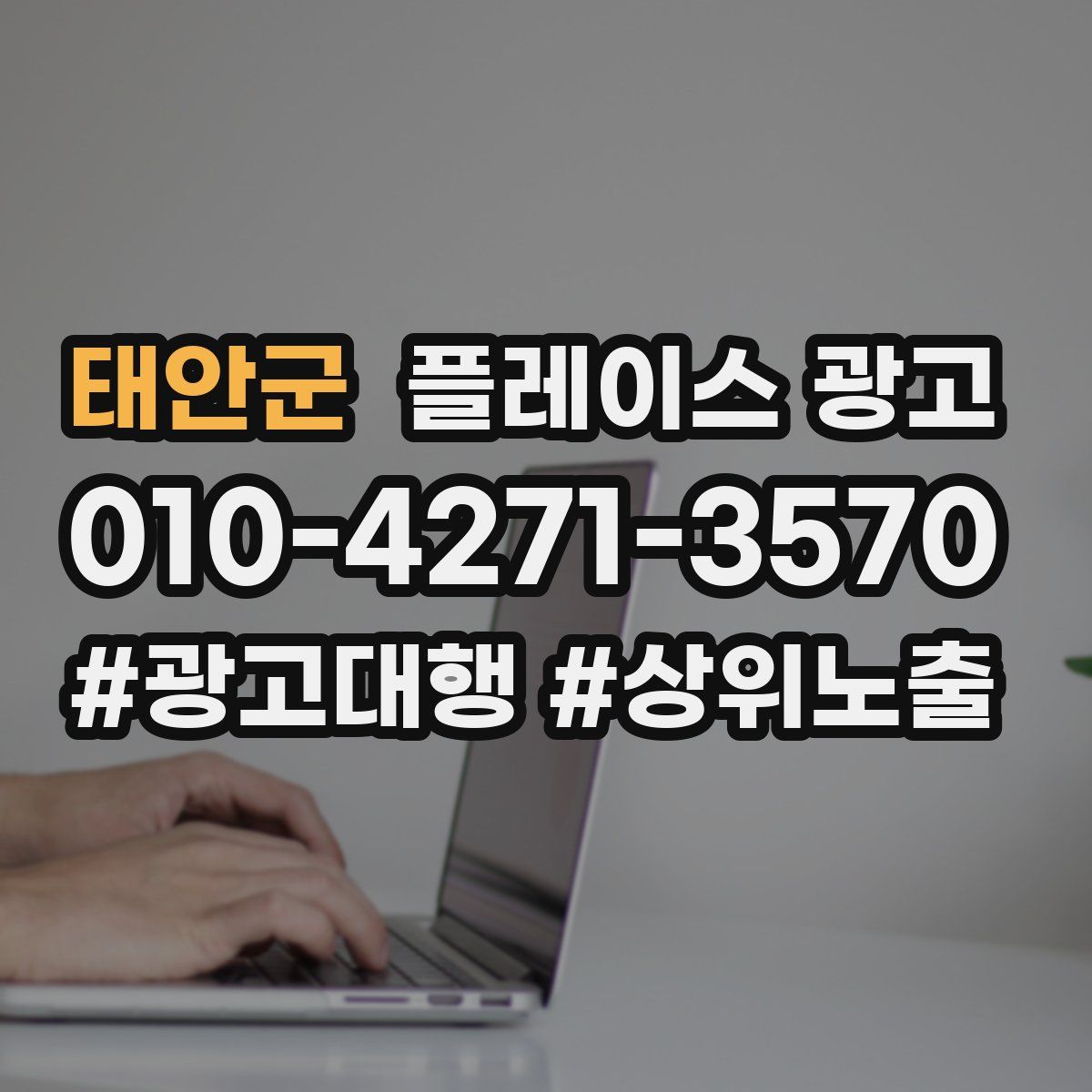 태안군 플레이스 광고