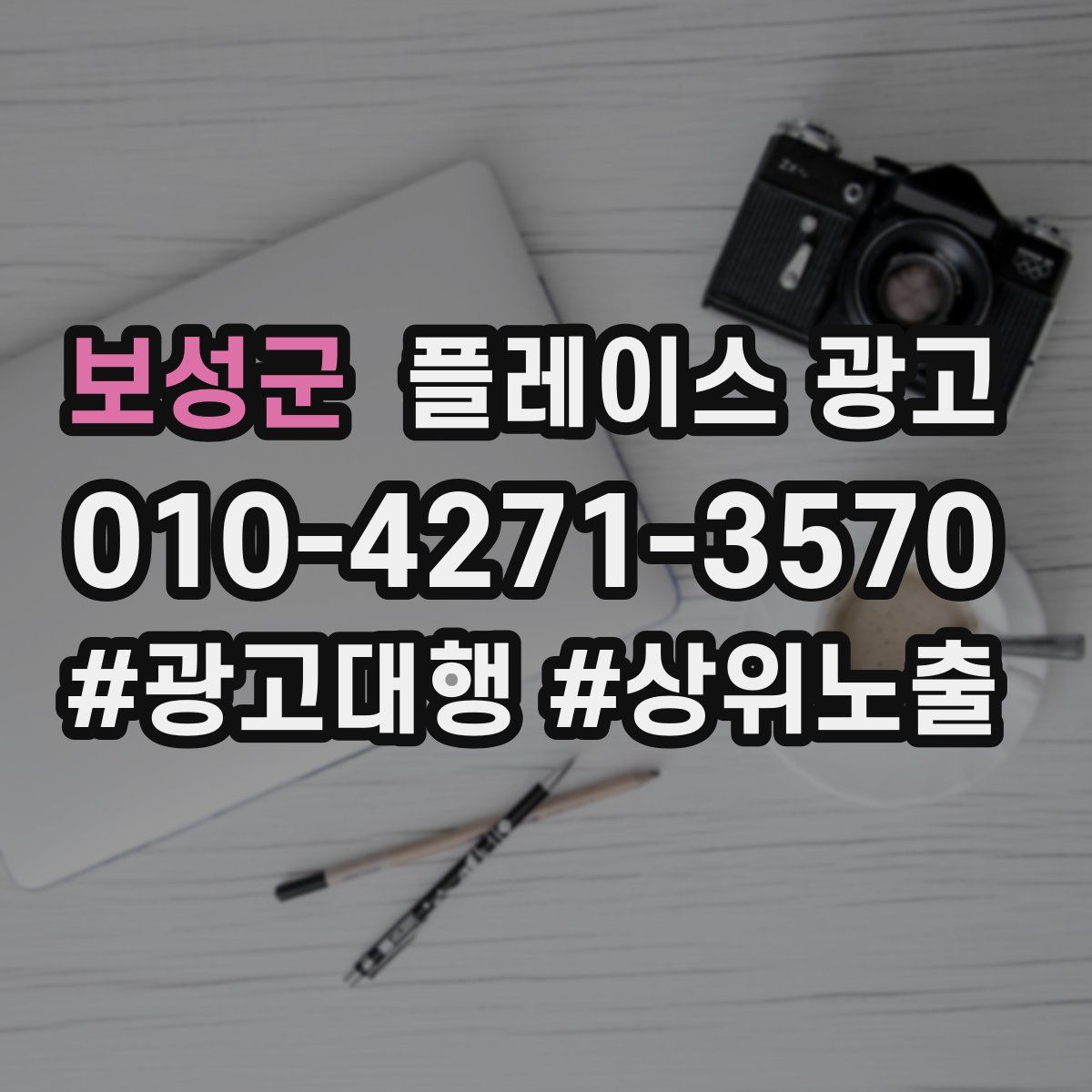 보성군 플레이스 광고