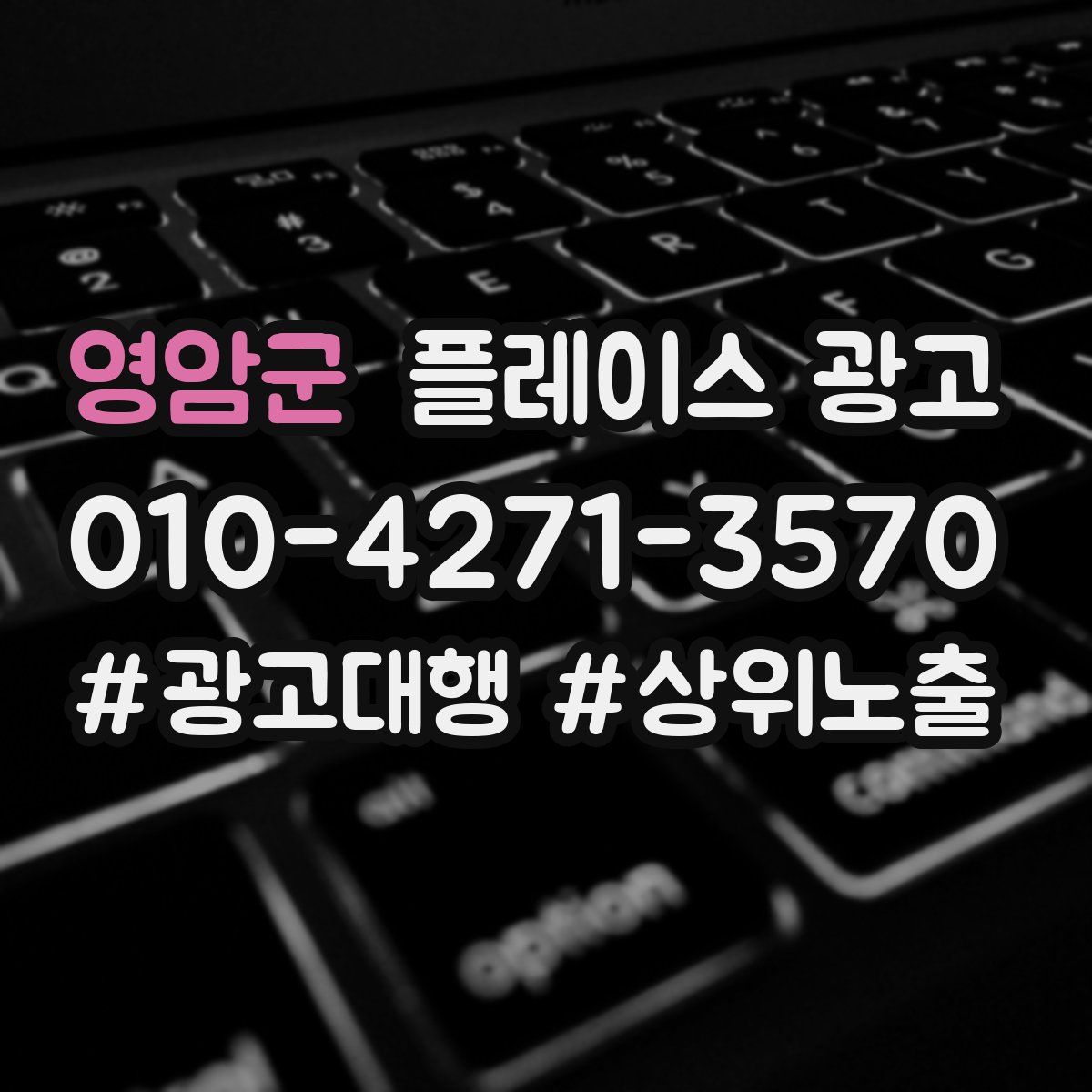 영암군 플레이스 광고