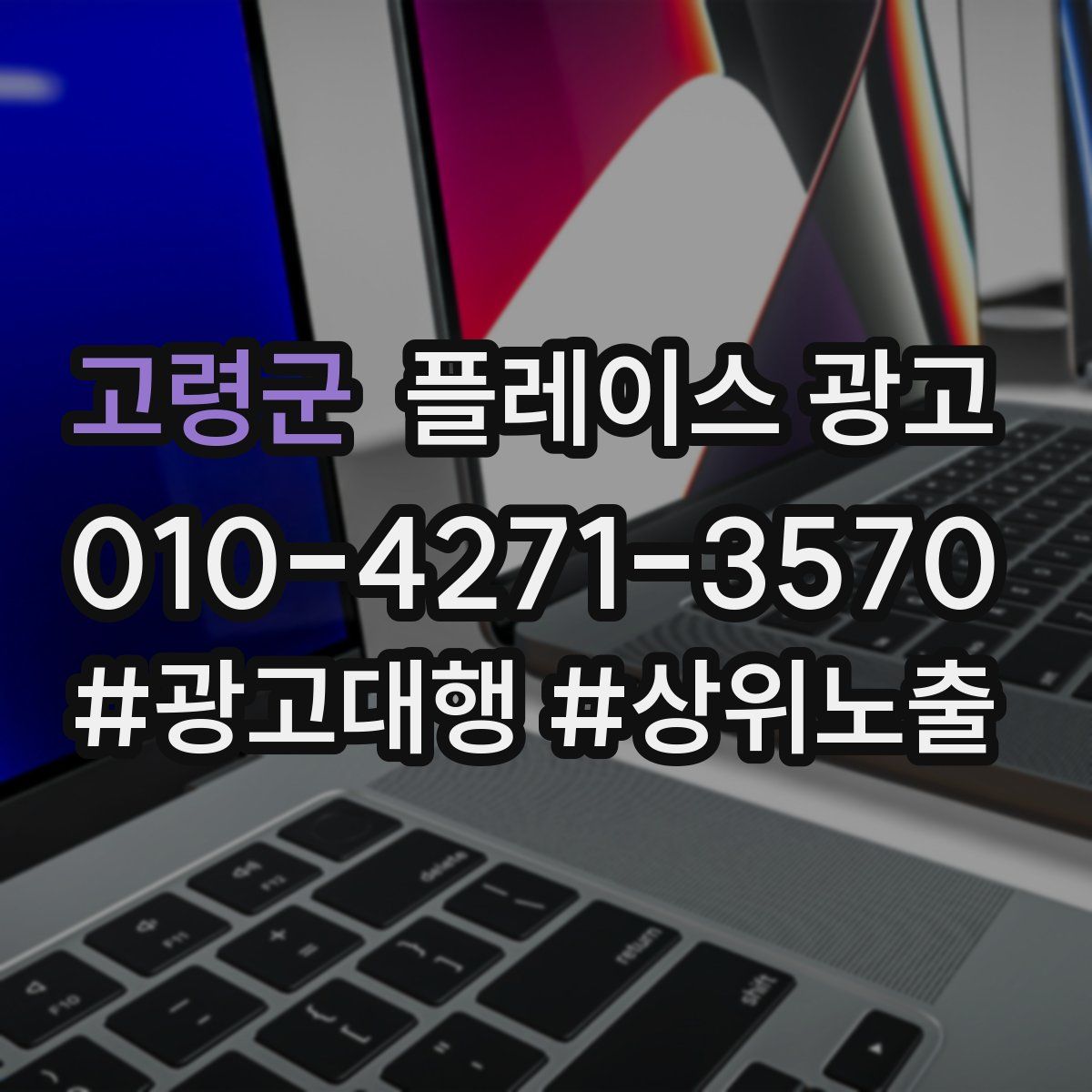 고령군 플레이스 광고