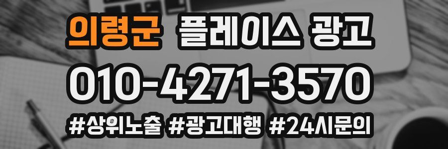 의령군 플레이스 광고
