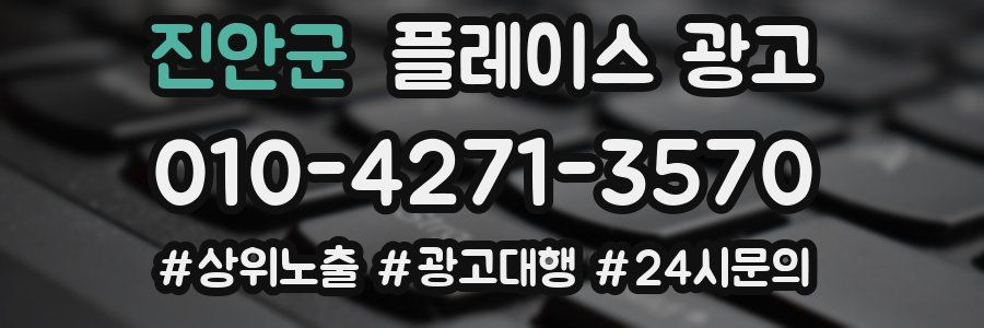 진안군 플레이스 광고