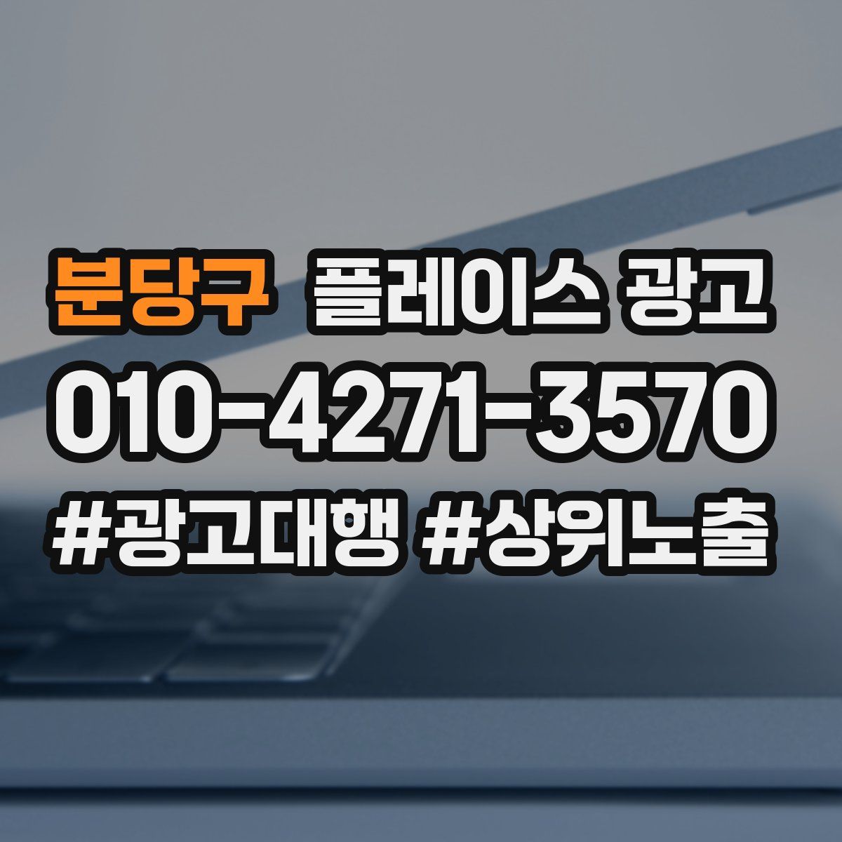 분당구 플레이스 광고
