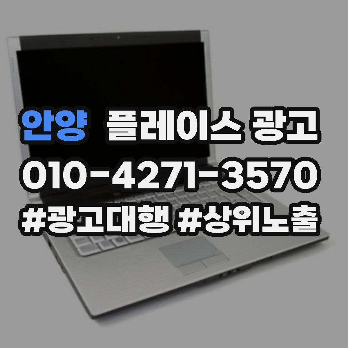 안양 플레이스 광고