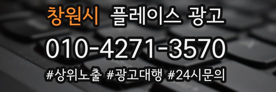 창원시 플레이스 광고