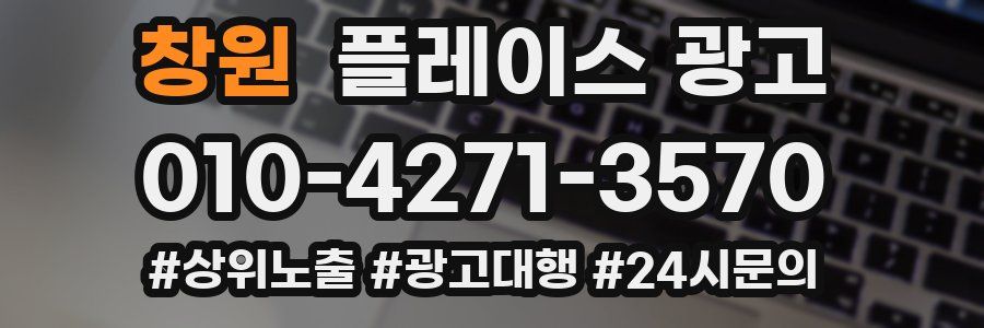 창원 플레이스 광고