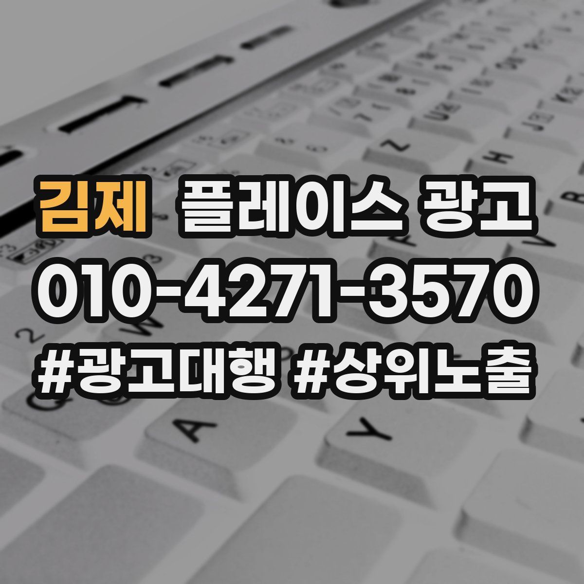 김제 플레이스 광고