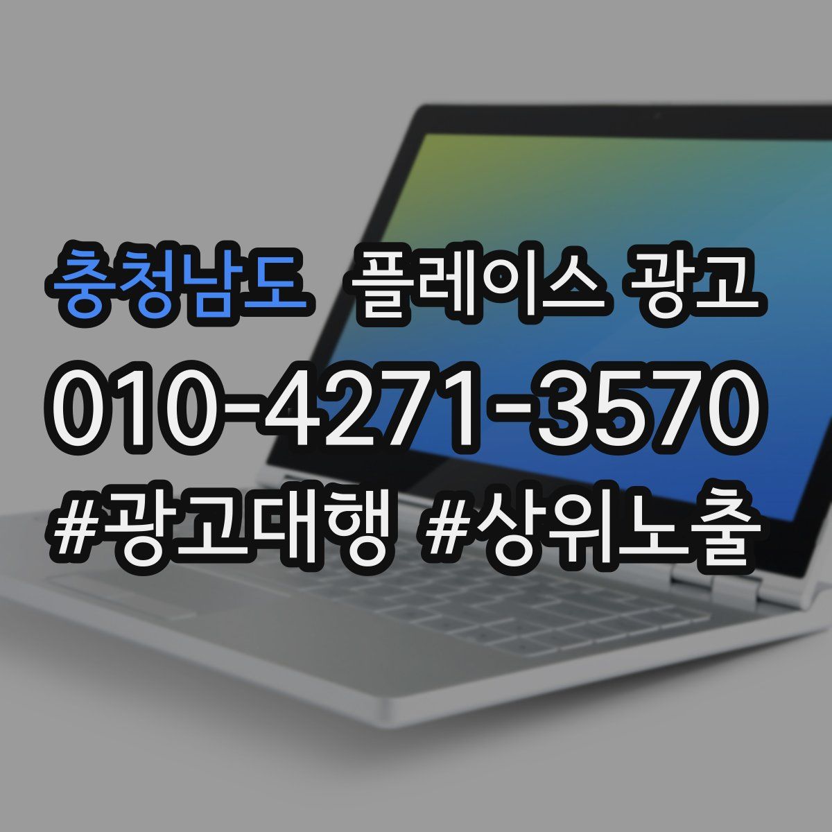충청남도 플레이스 광고