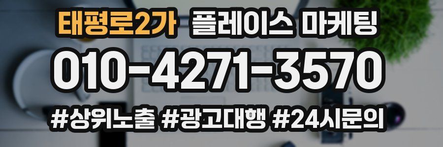 태평로2가 플레이스 마케팅