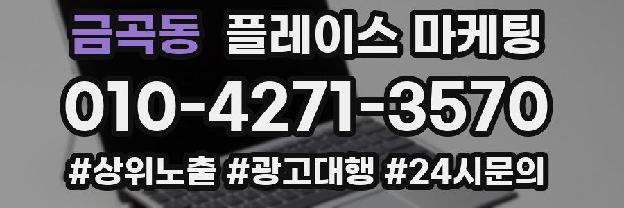 금곡동 플레이스 마케팅