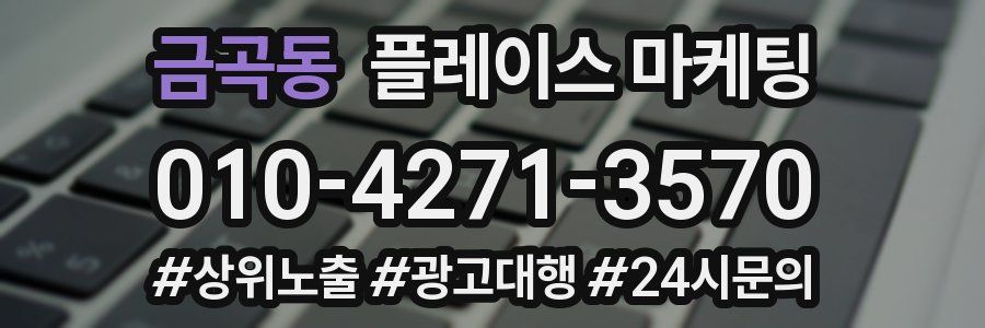 금곡동 플레이스 마케팅