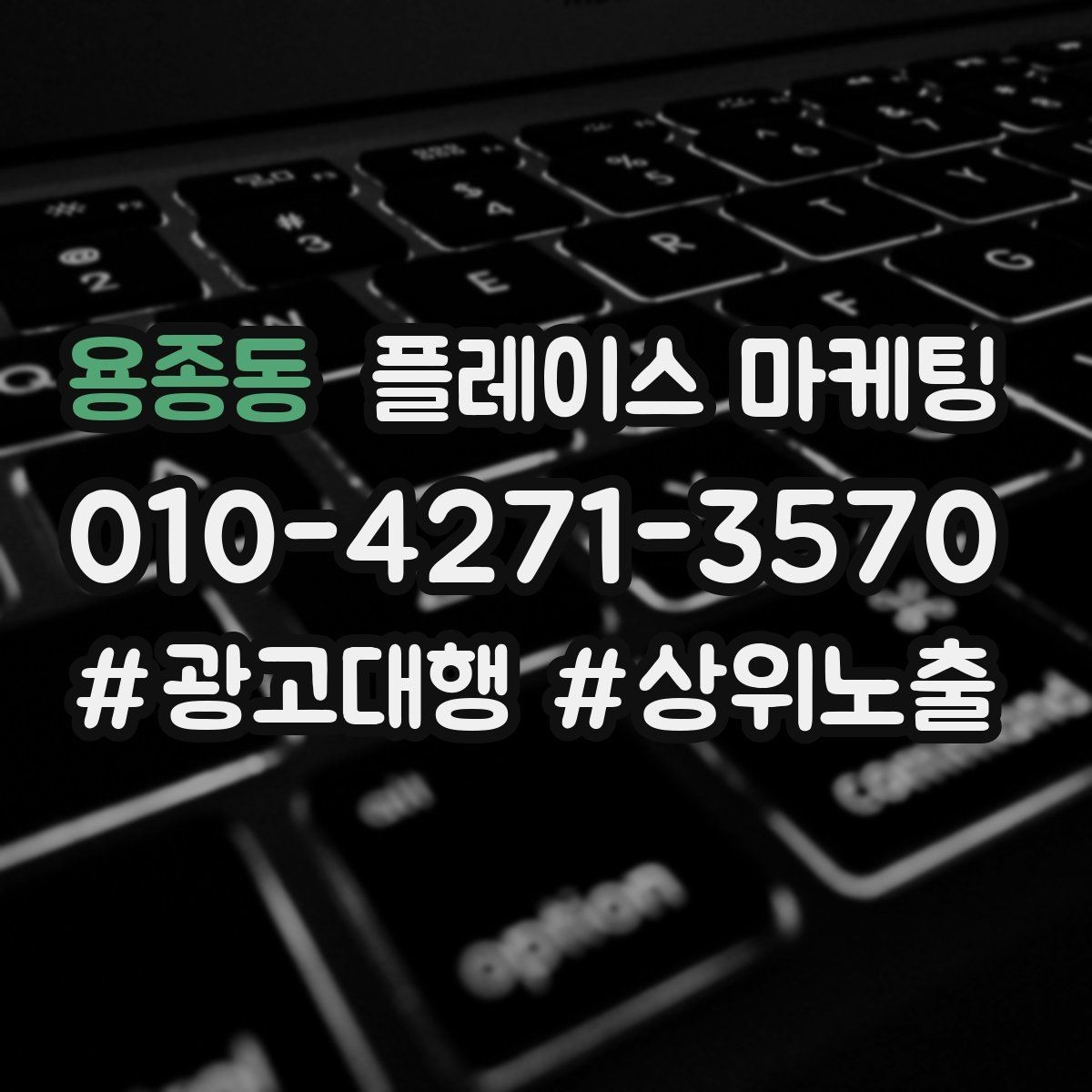 용종동 플레이스 마케팅 목표를 전화로 잡을 때 장단점