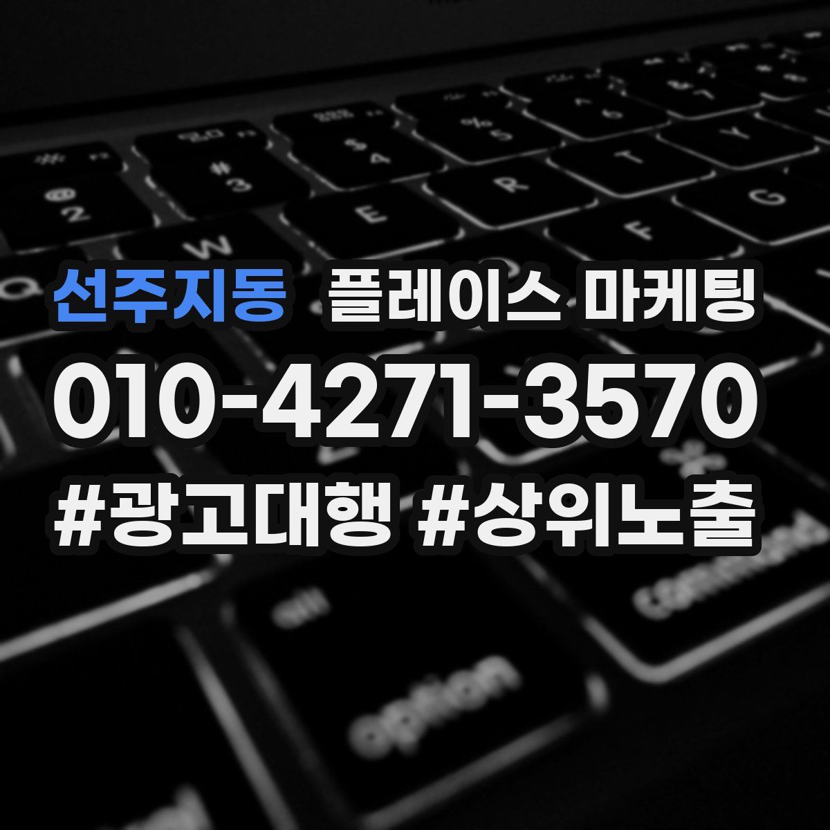 선주지동 플레이스 마케팅