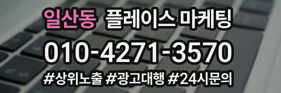 일산동 플레이스 마케팅