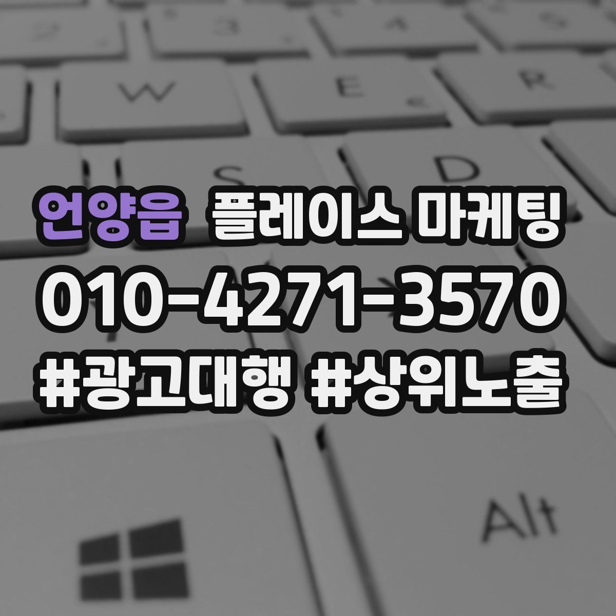 언양읍 플레이스 마케팅