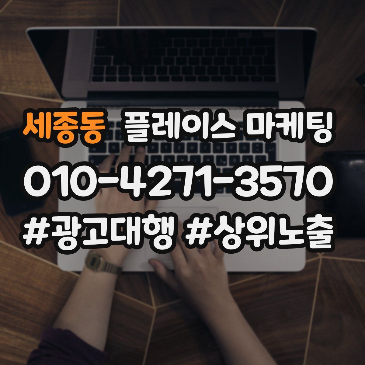세종동 플레이스 마케팅